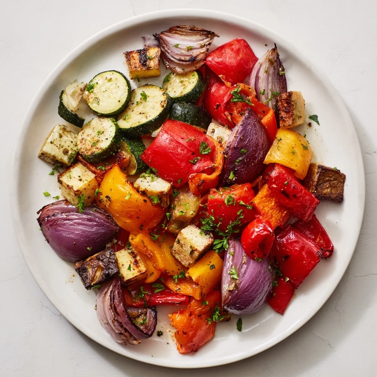 Tender and flavorful, these perfectly seasoned Roasted Vegetables make a delicious, easy meal option.