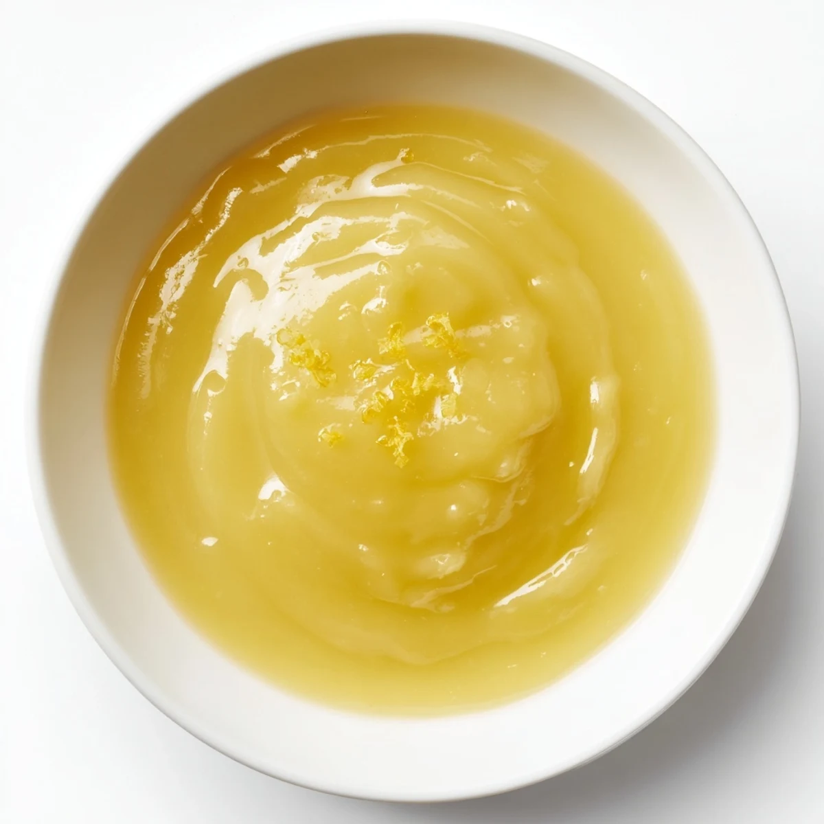 Homemade lemon curd, boasting a sweet-tart flavor and perfect for a spring dessert spread.