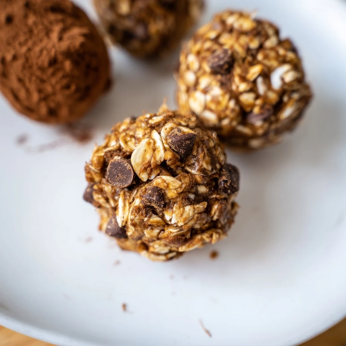 Enjoy the easy recipe for Chocolate Peanut Butter Energy Balls—packed with peanut butter and oats.