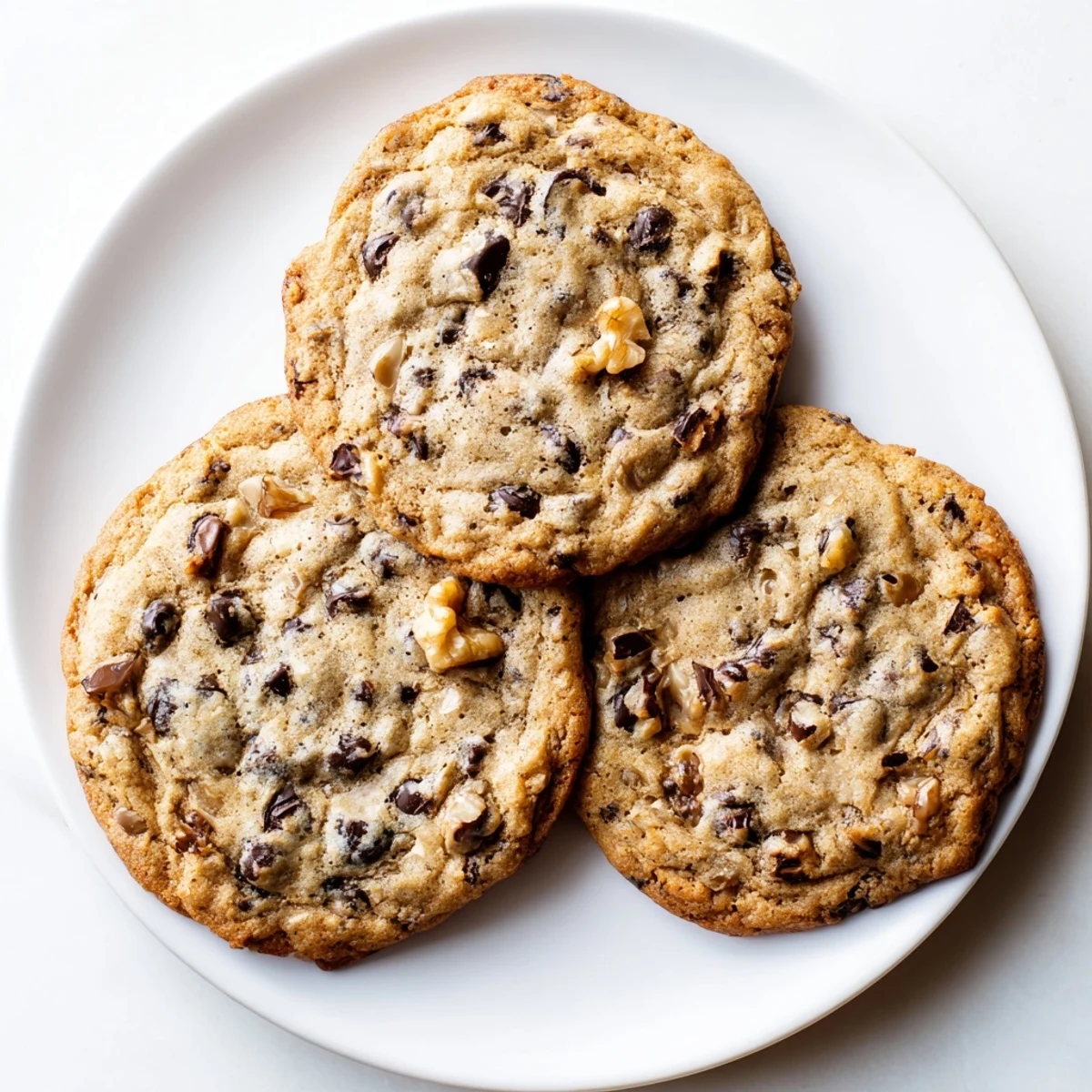 Soft batch of maraschino cherry chocolate chip cookies with gooey melted chocolate chunks