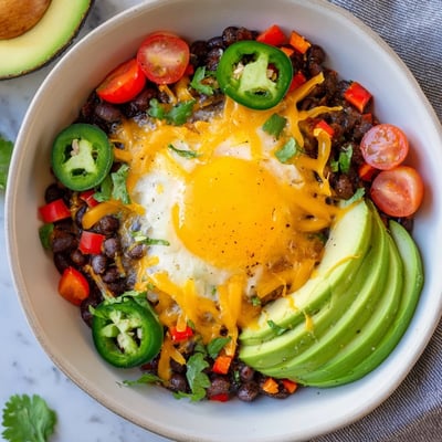 The Tex Mex Inspired Breakfast Bowls show creamy avocado and fresh salsa on a hearty base.