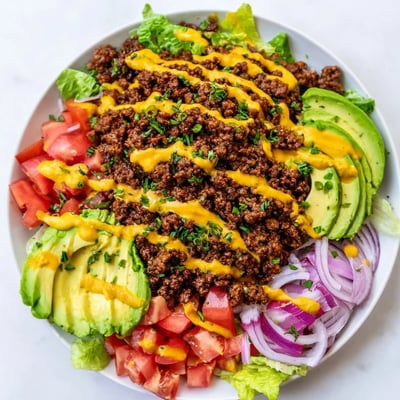 Low Carb Burger Bowls